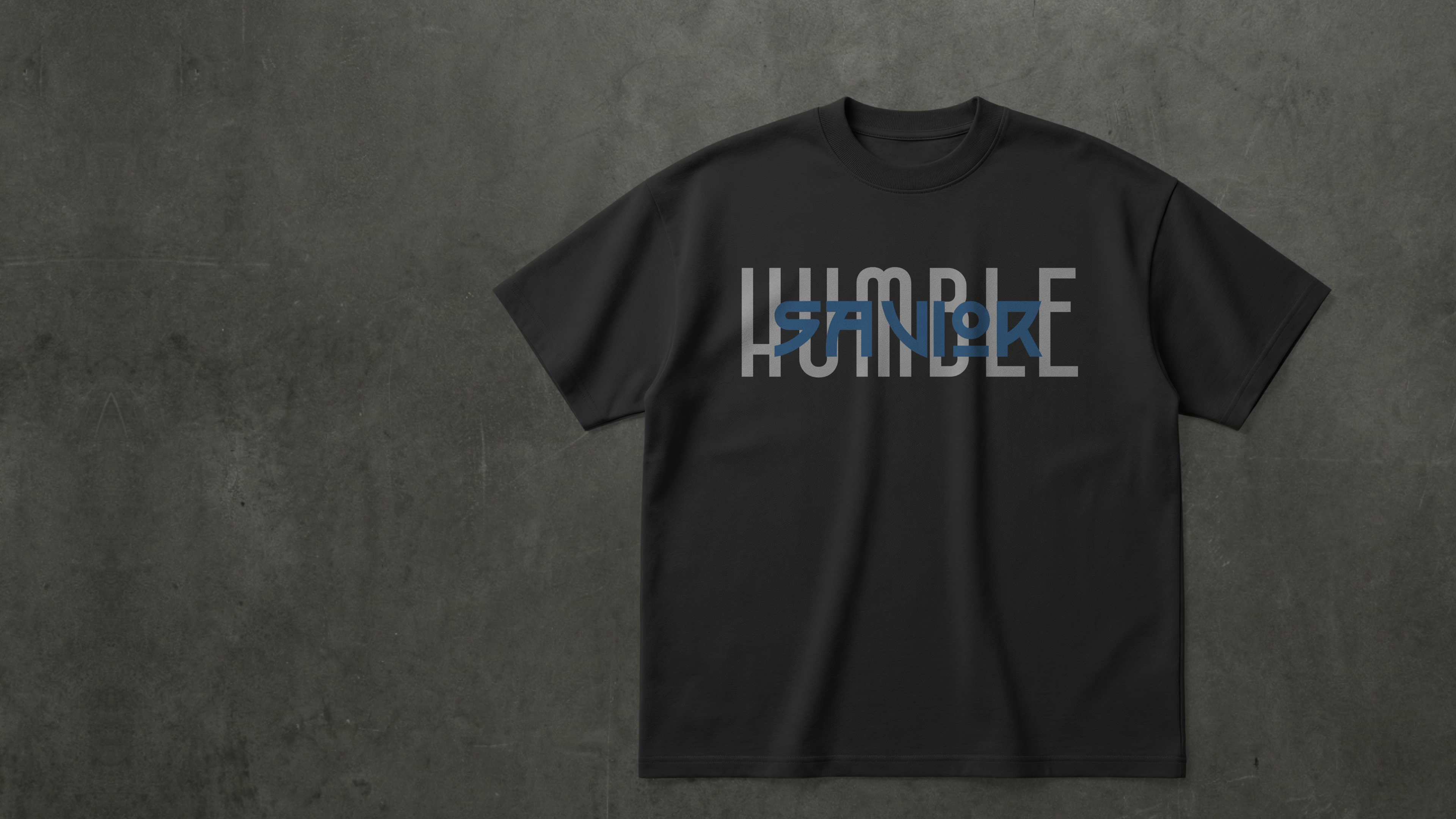 Humble Savior typography T-Shirt
