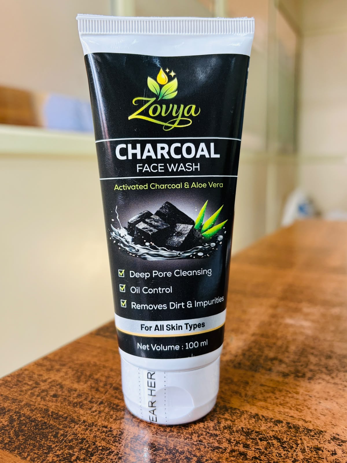 Zovya Charcoal Facewash 100ml