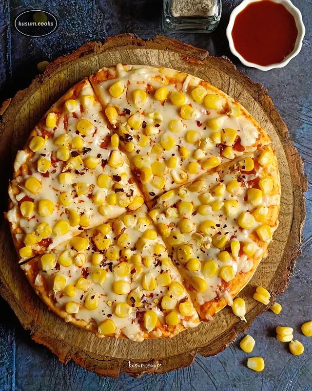 Cheese Corn Pizza