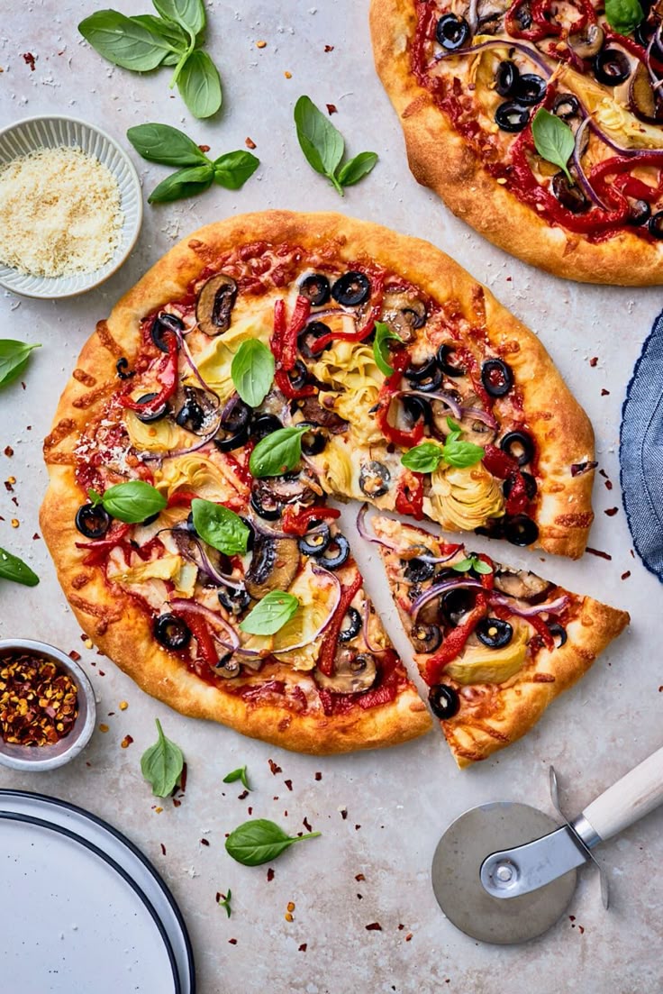Gourmet Veggie Pizza