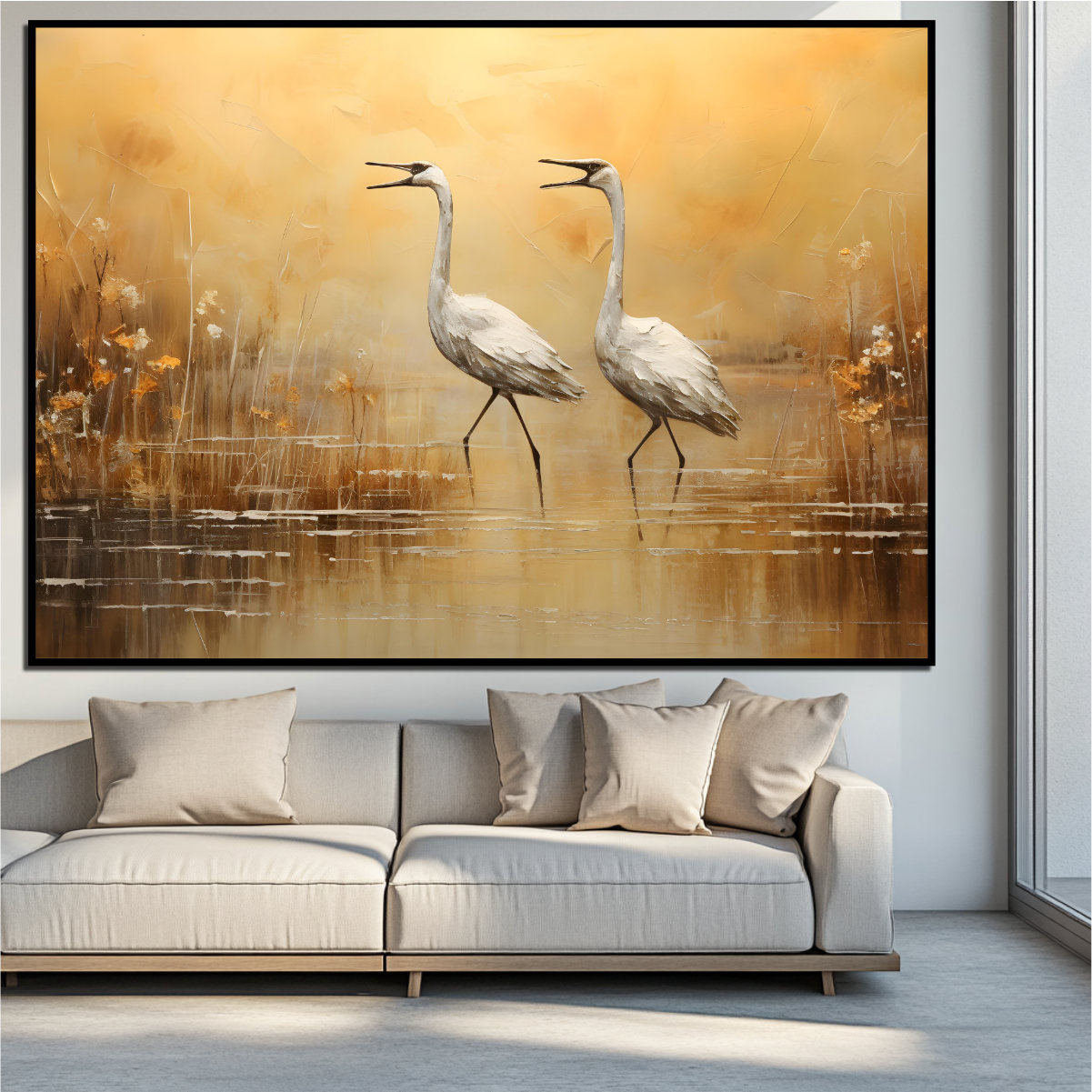 Golden River Cranes