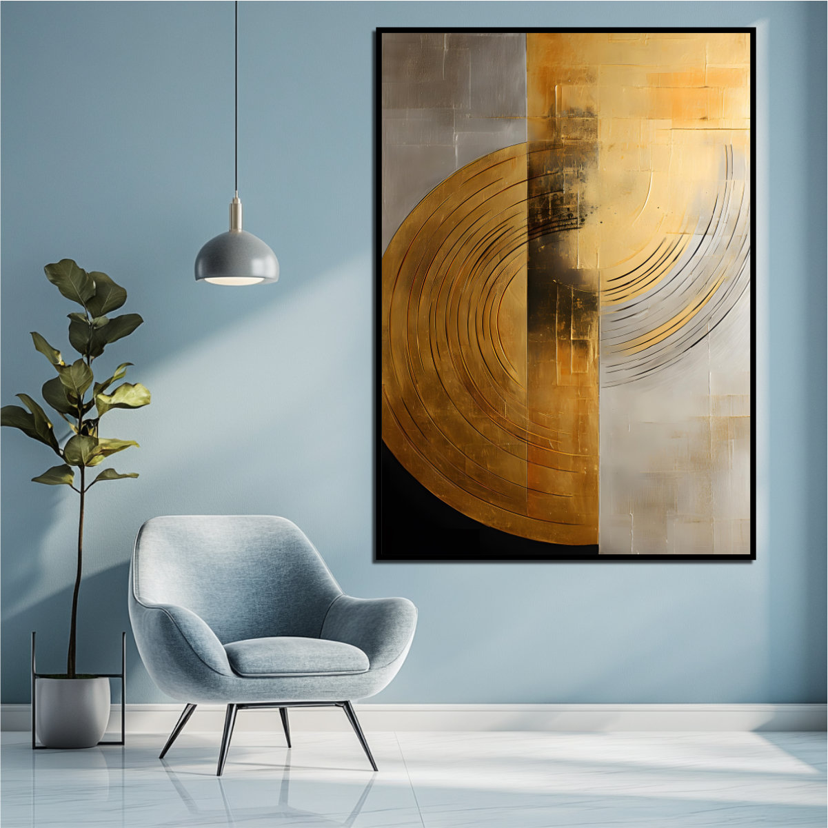 Golden Abstract 2