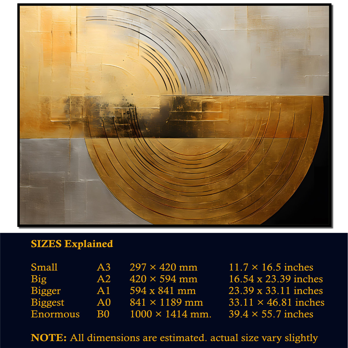 Golden Abstract 2