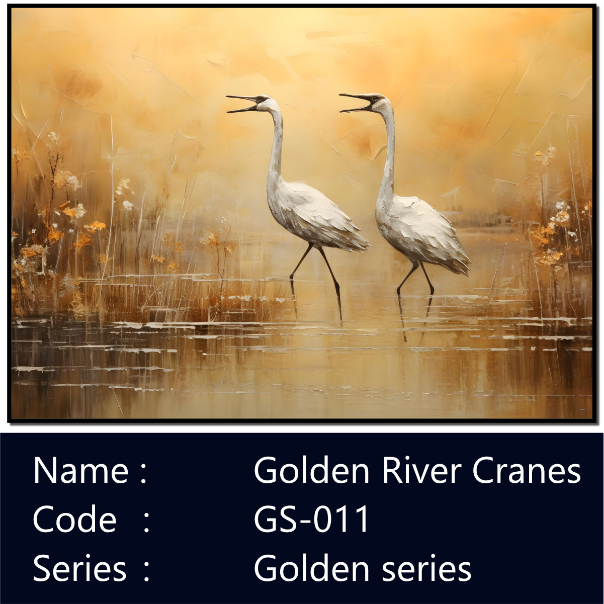 Golden River Cranes