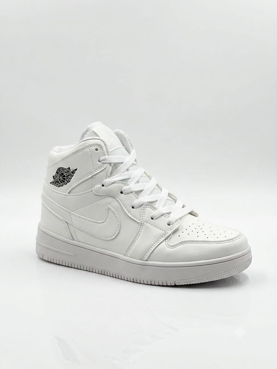 NIKE AIR JORDAN 1 TRIPLE WHITE