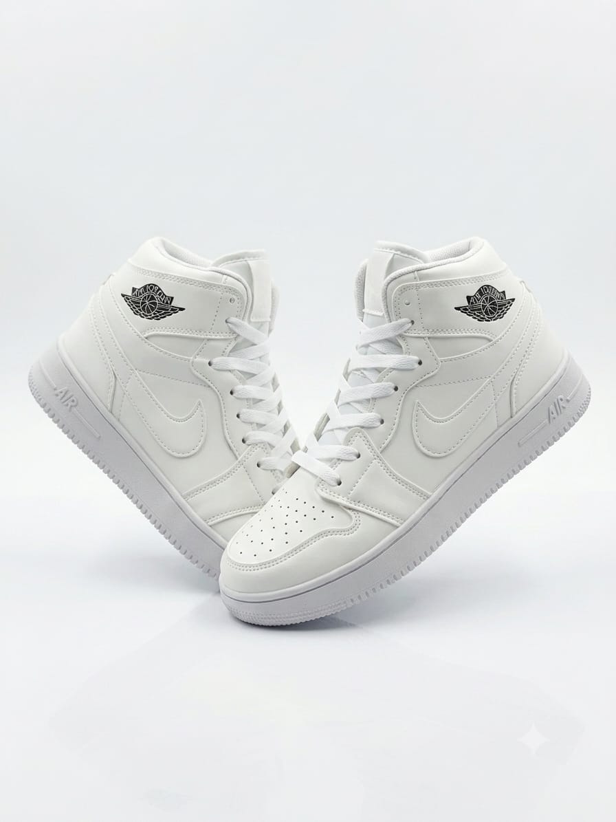 NIKE AIR JORDAN 1 TRIPLE WHITE