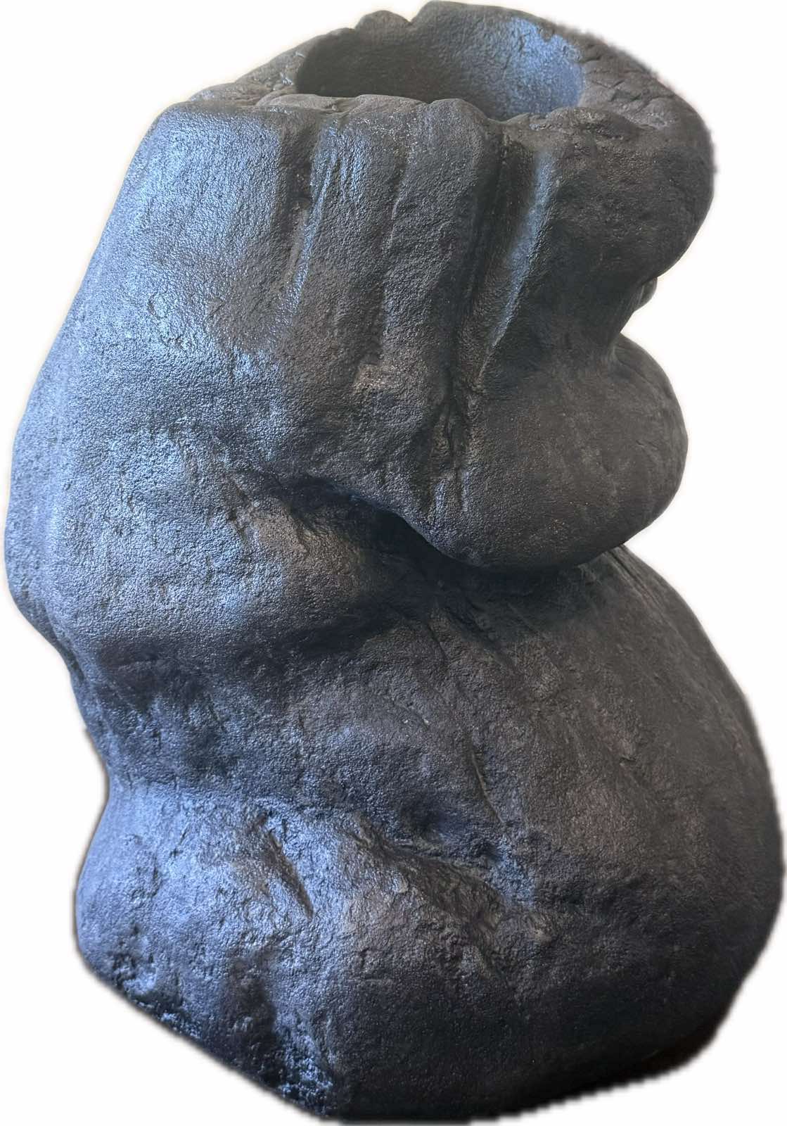 Skulptūrinė betoninė vaza sausoms šakoms - Objektas Nr. 00210