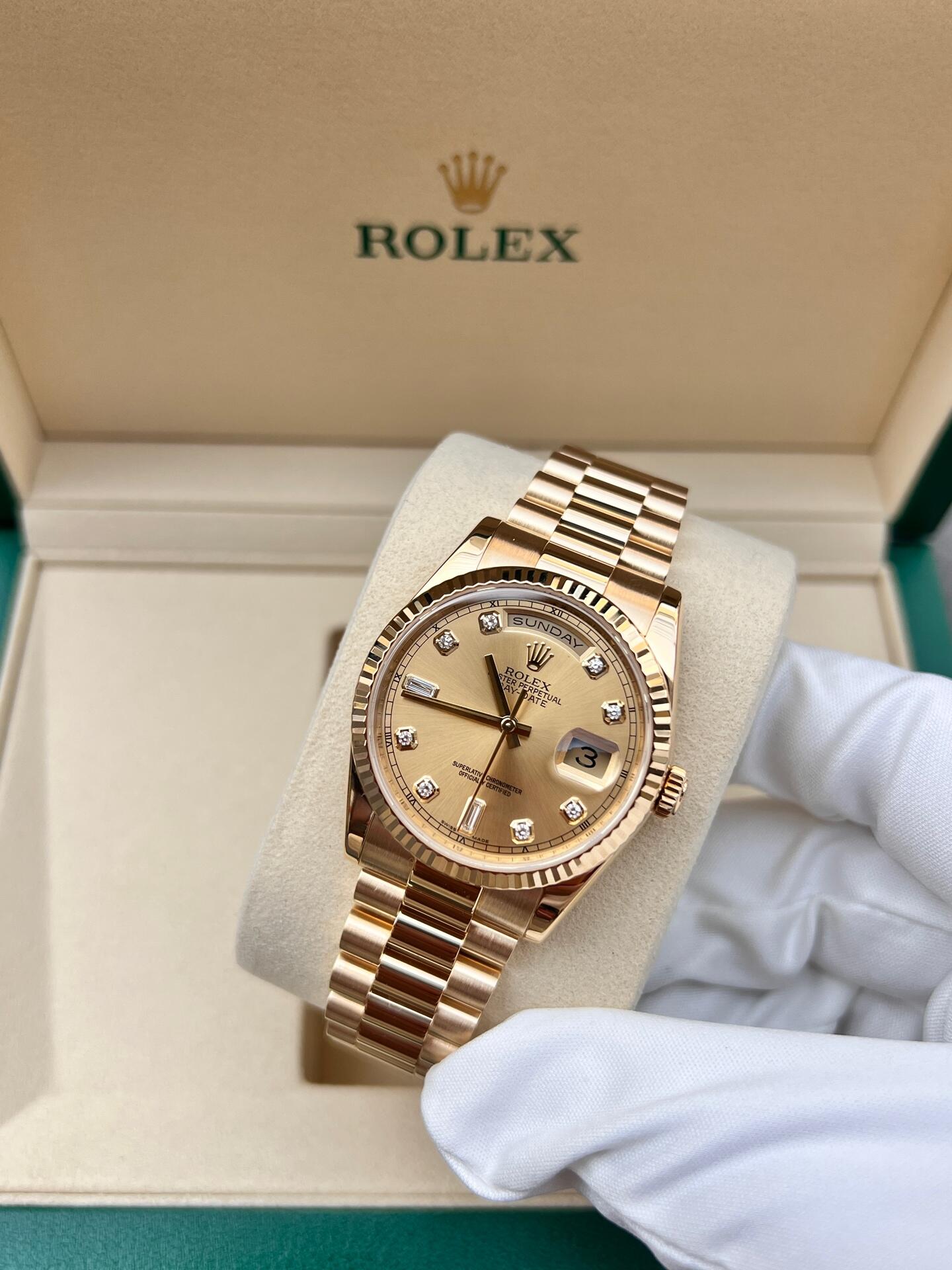 Rolex Day-Date Gold Watch