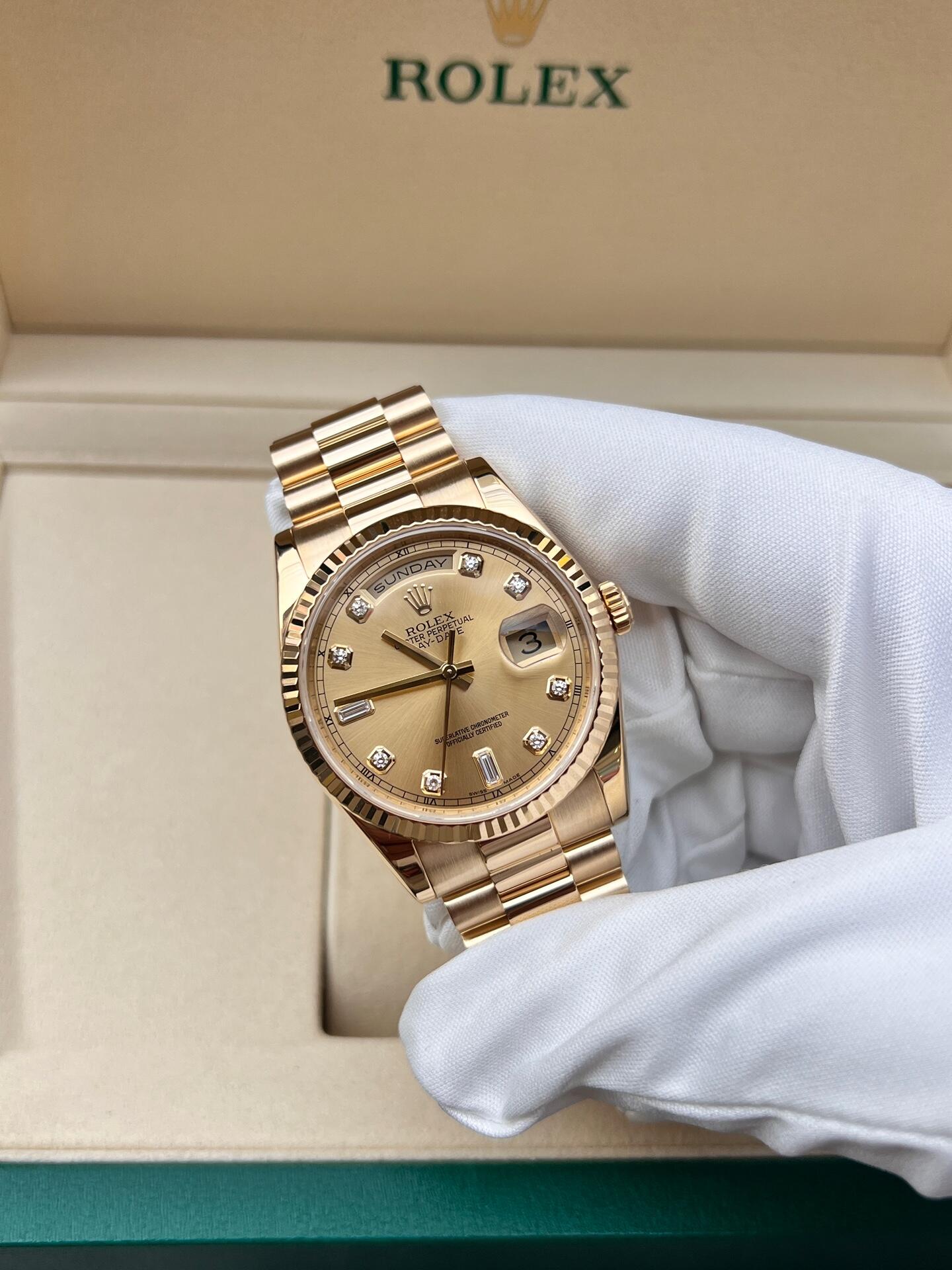 Rolex Day-Date Gold Watch