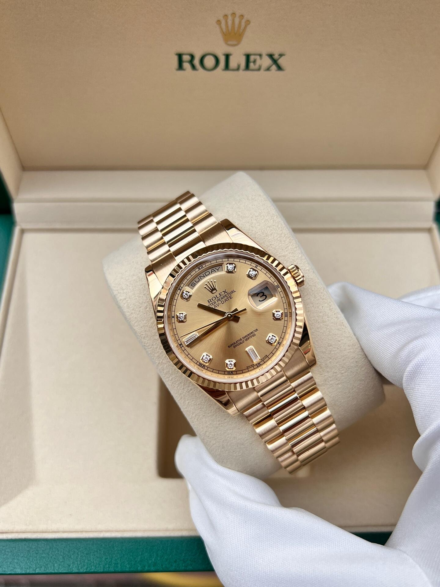 Rolex Day-Date Gold Watch