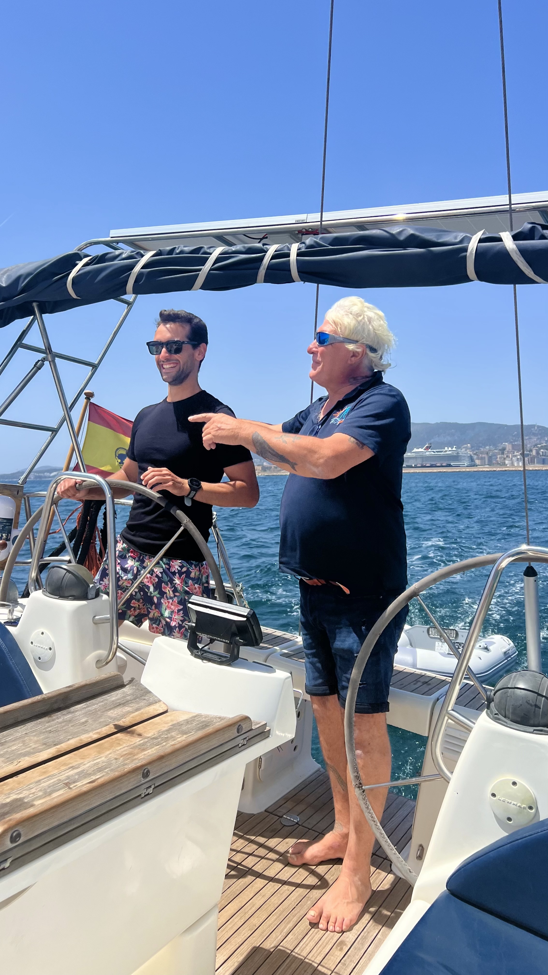 Experiencia como marinero en navegación