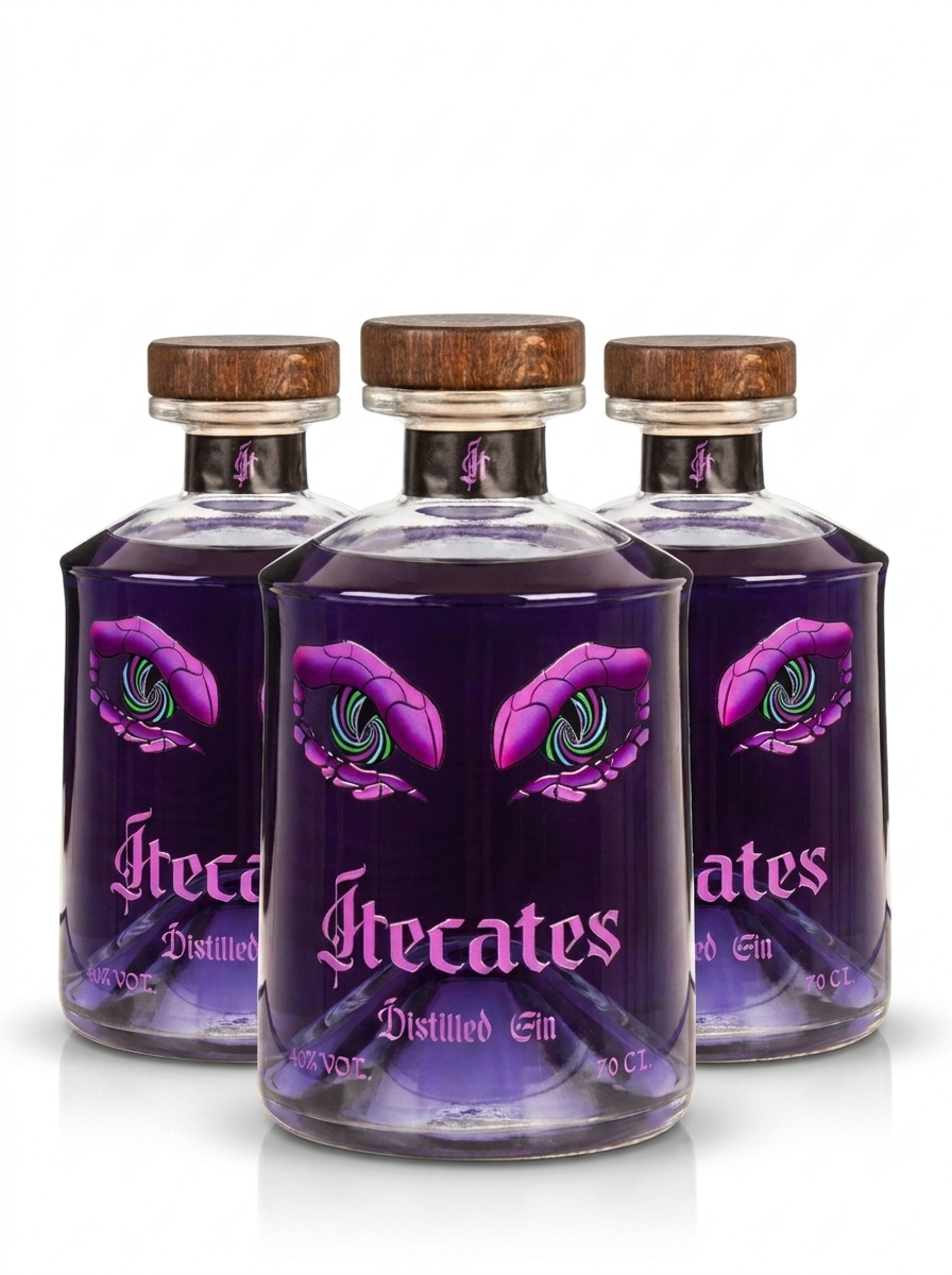 3 Pack Hecates Distilled Gin