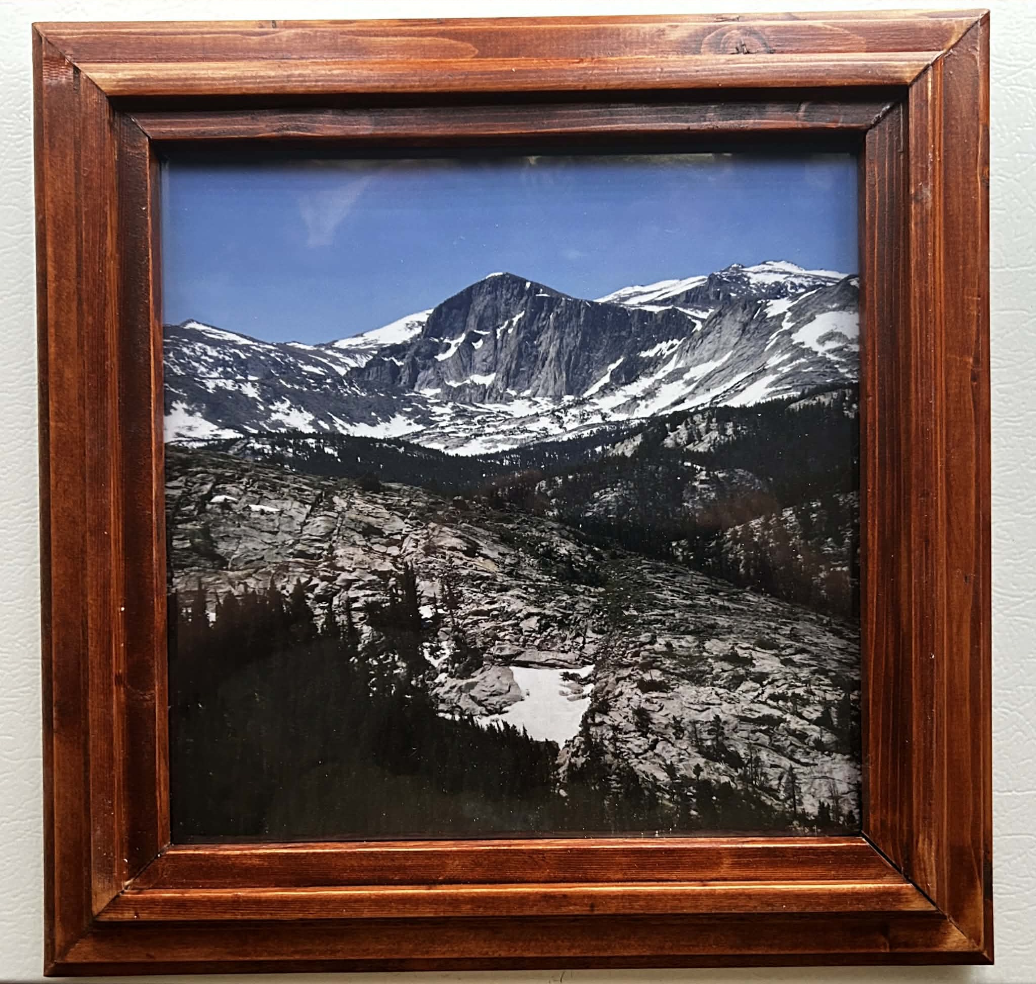 Wind River Mountains Wyoming Landscape Print