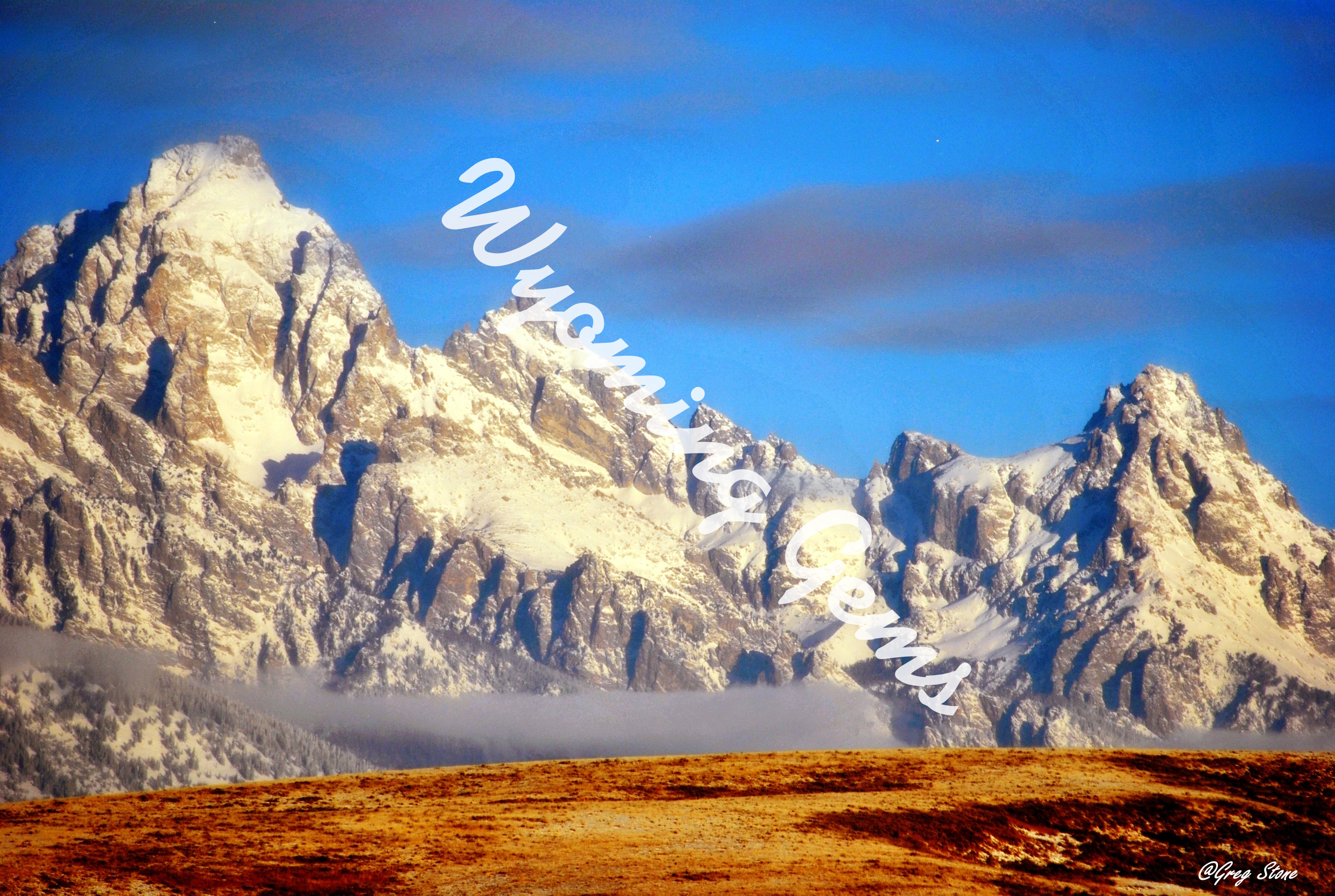 Wyoming Gems Grand Teton Print