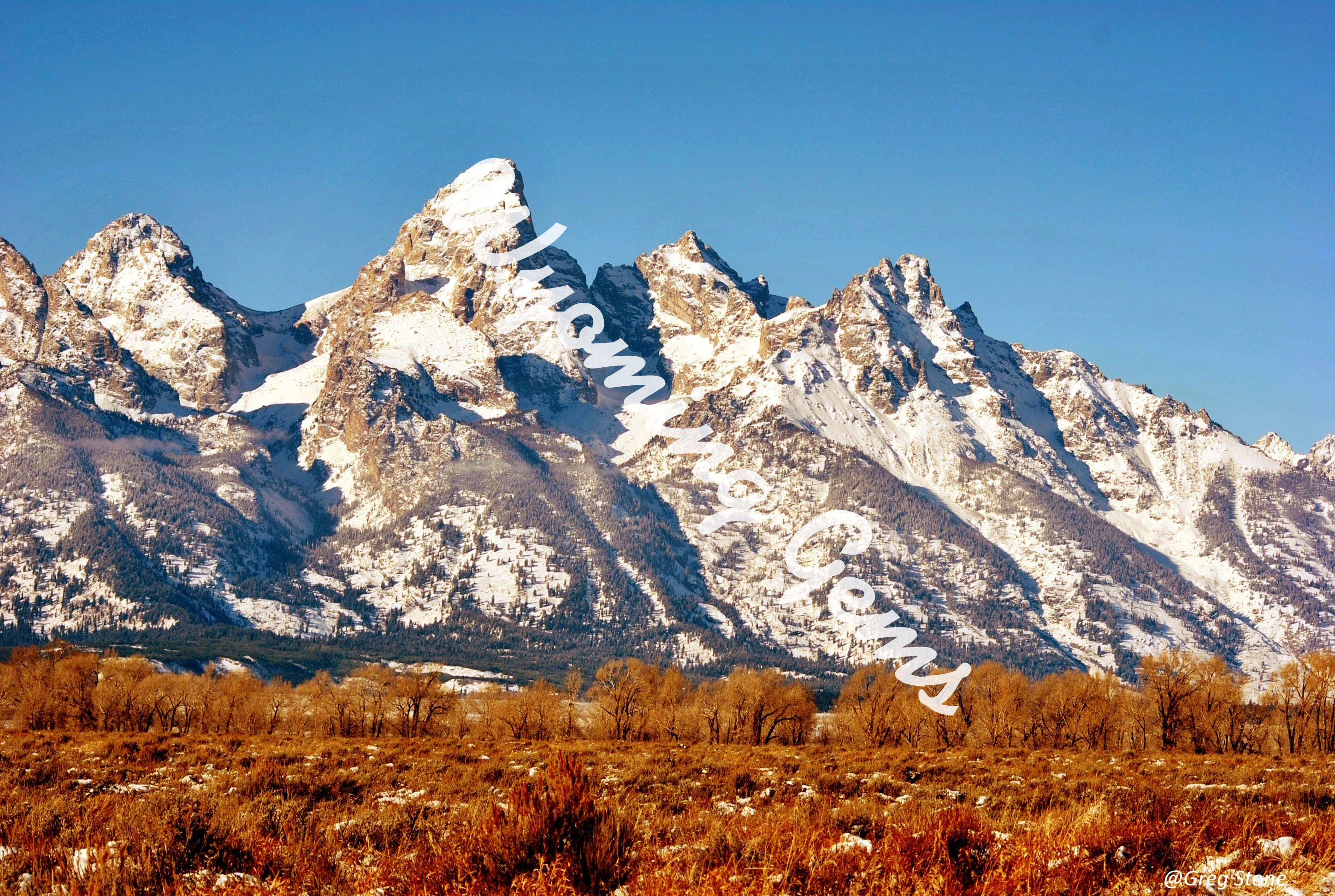 Grand Teton National Patk Mountain Print