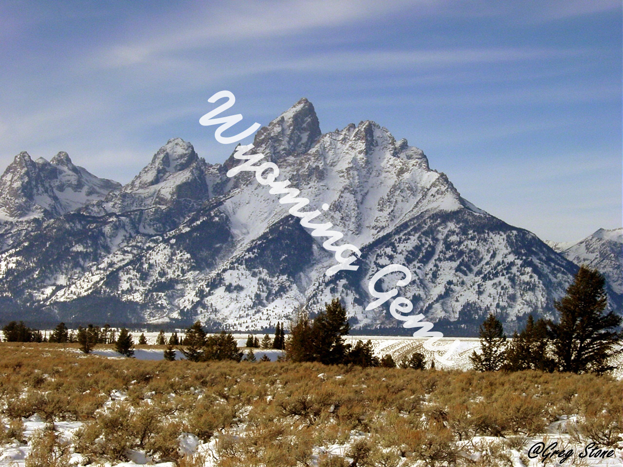 Grand Teton Mountain Print