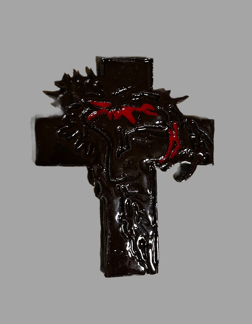 Jesus Crown of Thorns Wall Cross