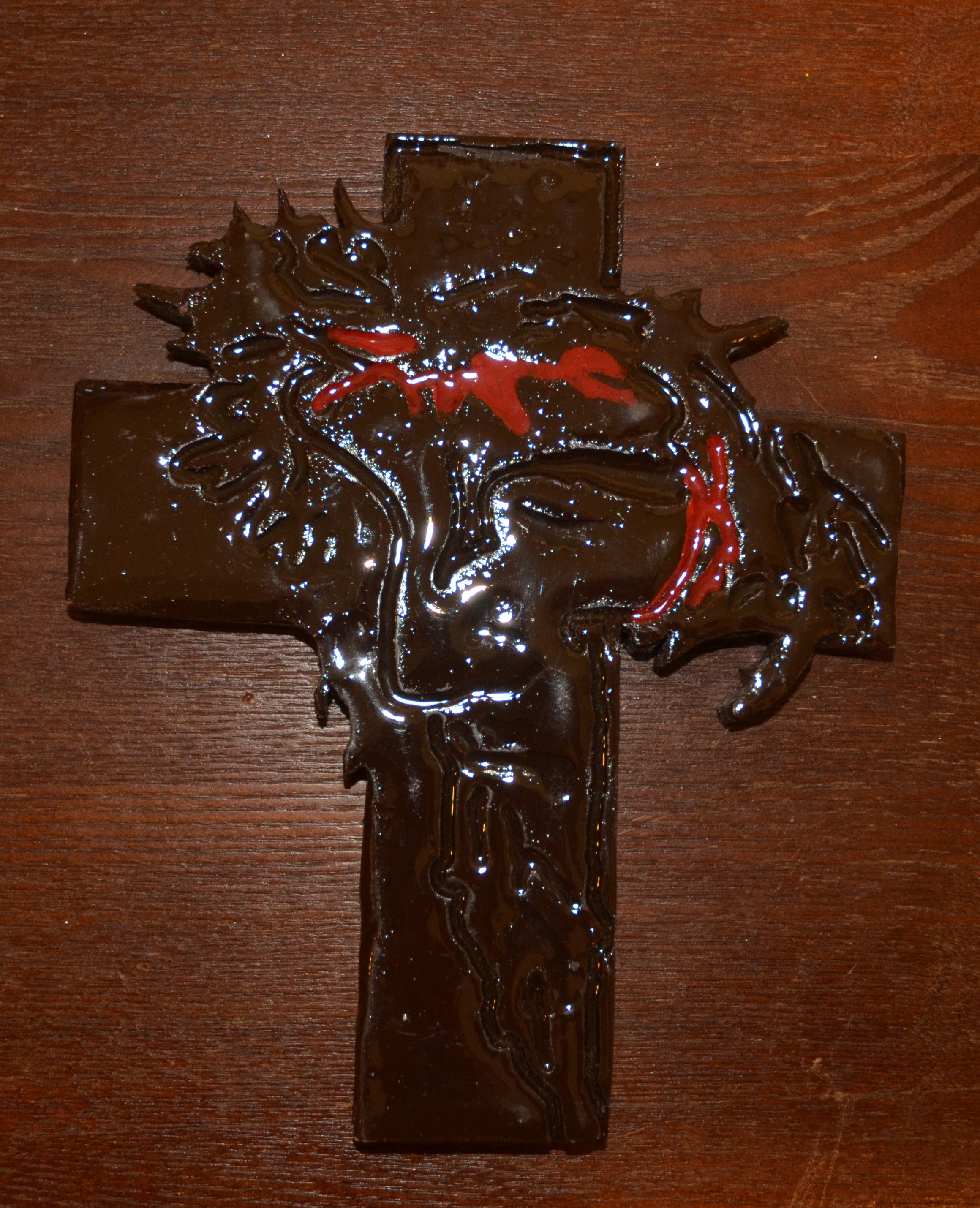 Jesus Crown of Thorns Wall Cross
