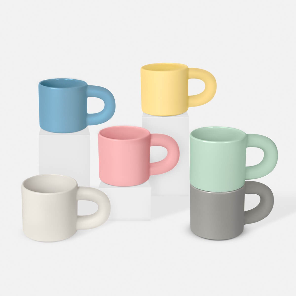Taza estilo minimalista, modelo TAZ-068