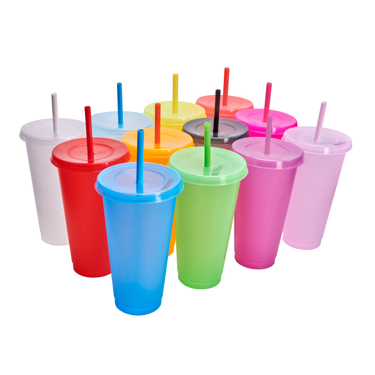 Vasos Multicolores, modelo TMPS-P-744