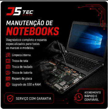 Manutenção de Notebooks