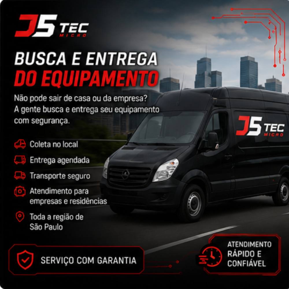 Busca e Entrega do Equipamento