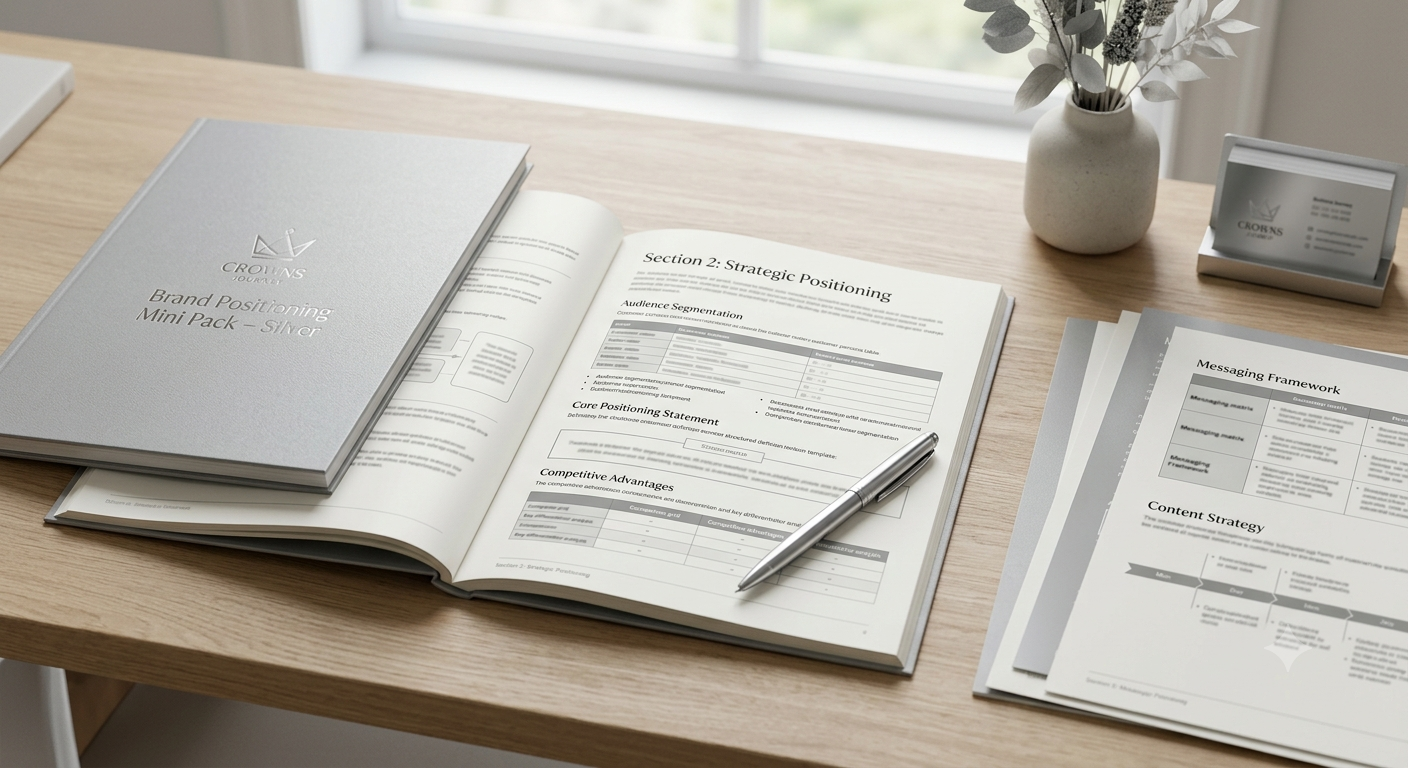  Brand Positioning Mini Pack – Silver