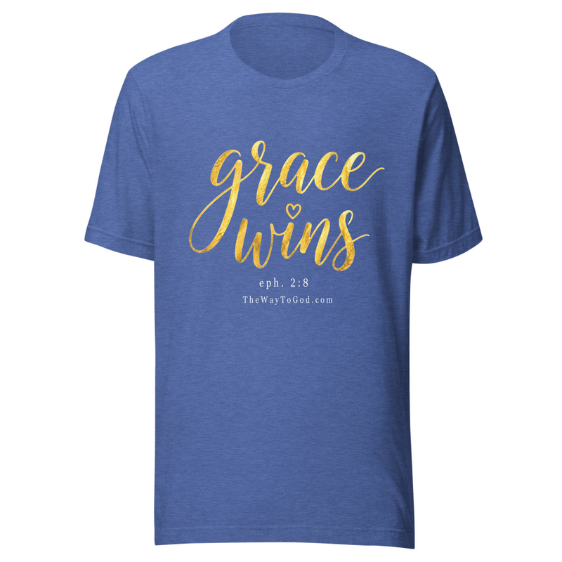 Grace Wins Eph. 2:8 Women's Short Sleeve T-shirt
