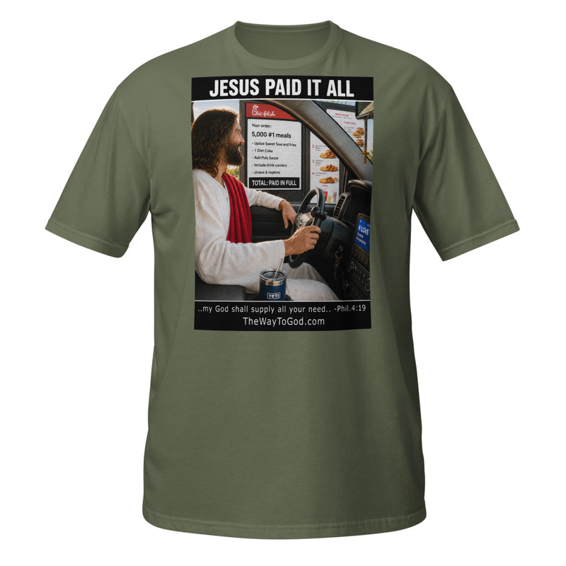 Jesus Paid It All Phil.4:19 Short-Sleeve Unisex T-Shirt