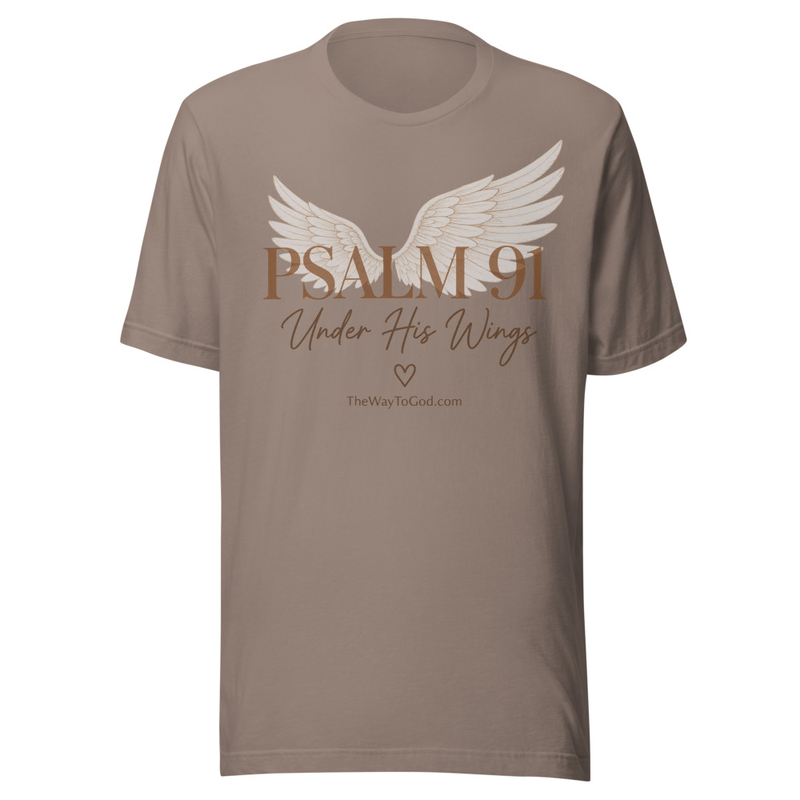 Psalm 91 Under His Wings - Psalm 91 - Women's T-shirt