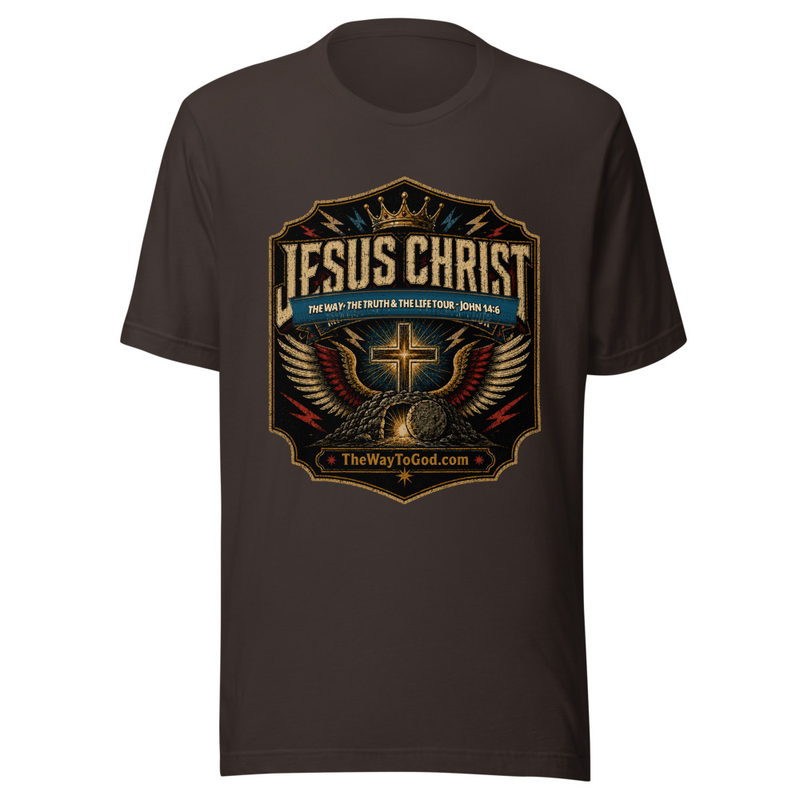 Jesus Christ - The Way The Truth The Life Tour - John 14:6 Unisex Short-Sleeve T-Shirt
