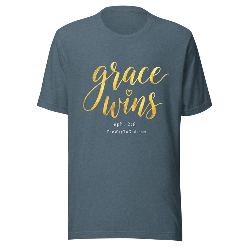 Grace Wins Eph. 2:8 Women's Short Sleeve T-shirt