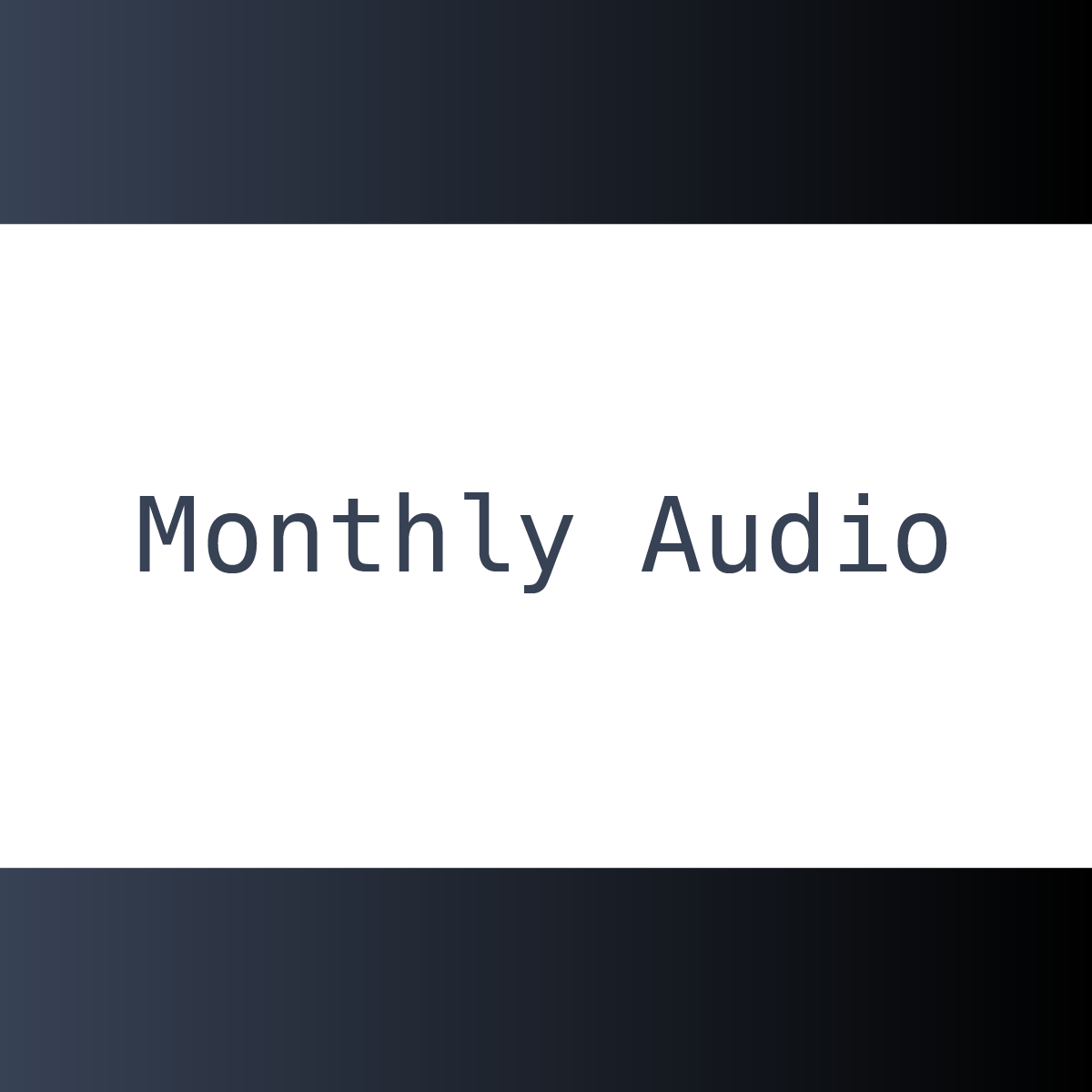 Monthly Plan - Audio Only 
