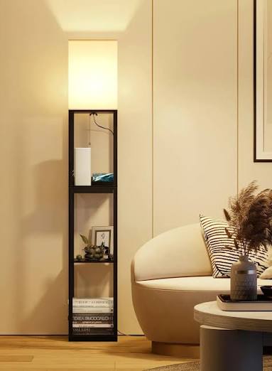 Modern Shelf Floor Lamp