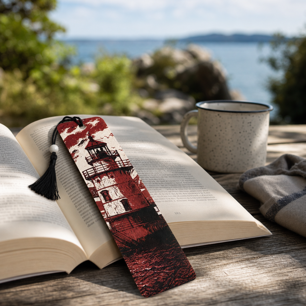 TarryTown Light House Bookmark: Layered Reading Companion, Historic Sleepy Hollow