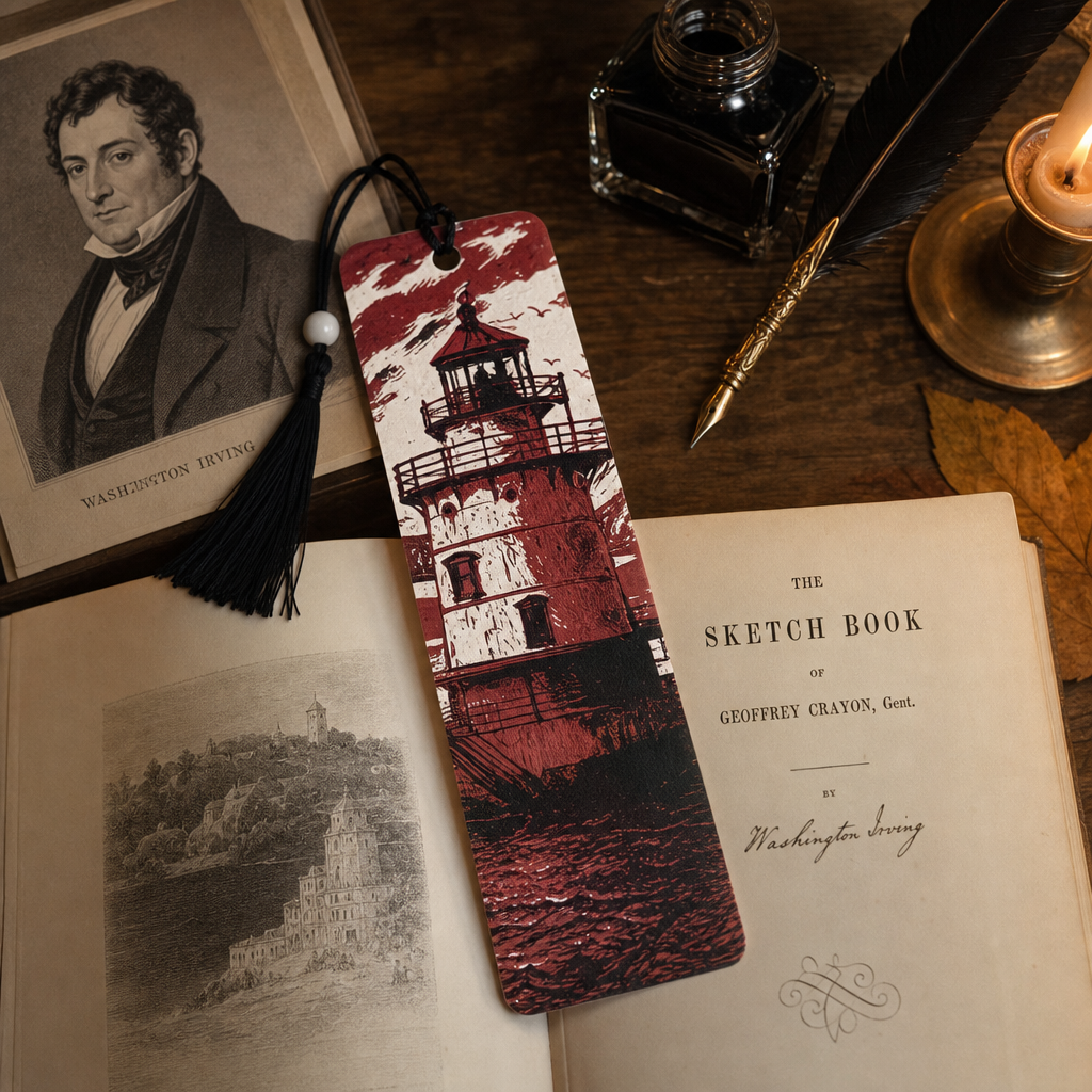 TarryTown Light House Bookmark: Layered Reading Companion, Historic Sleepy Hollow