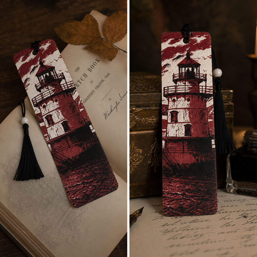 TarryTown Light House Bookmark: Layered Reading Companion, Historic Sleepy Hollow