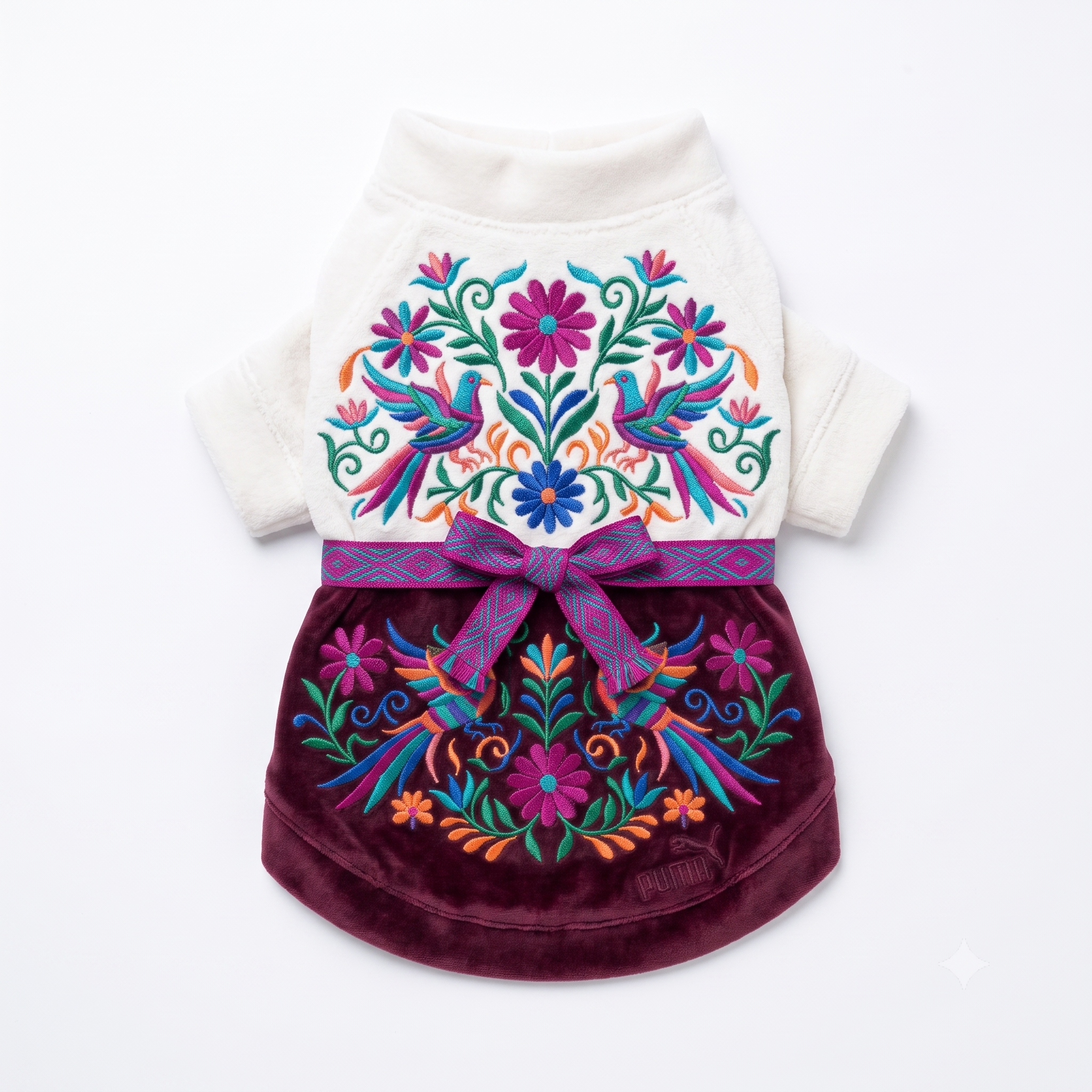Vestido Bordado para Mascota