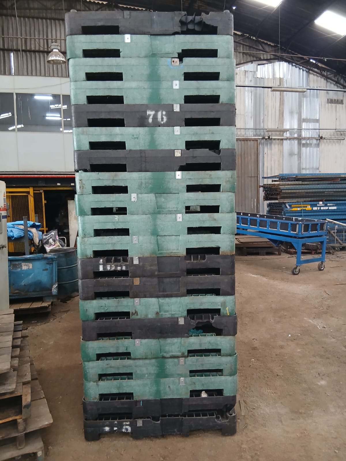 Palete de Plástico Industrial