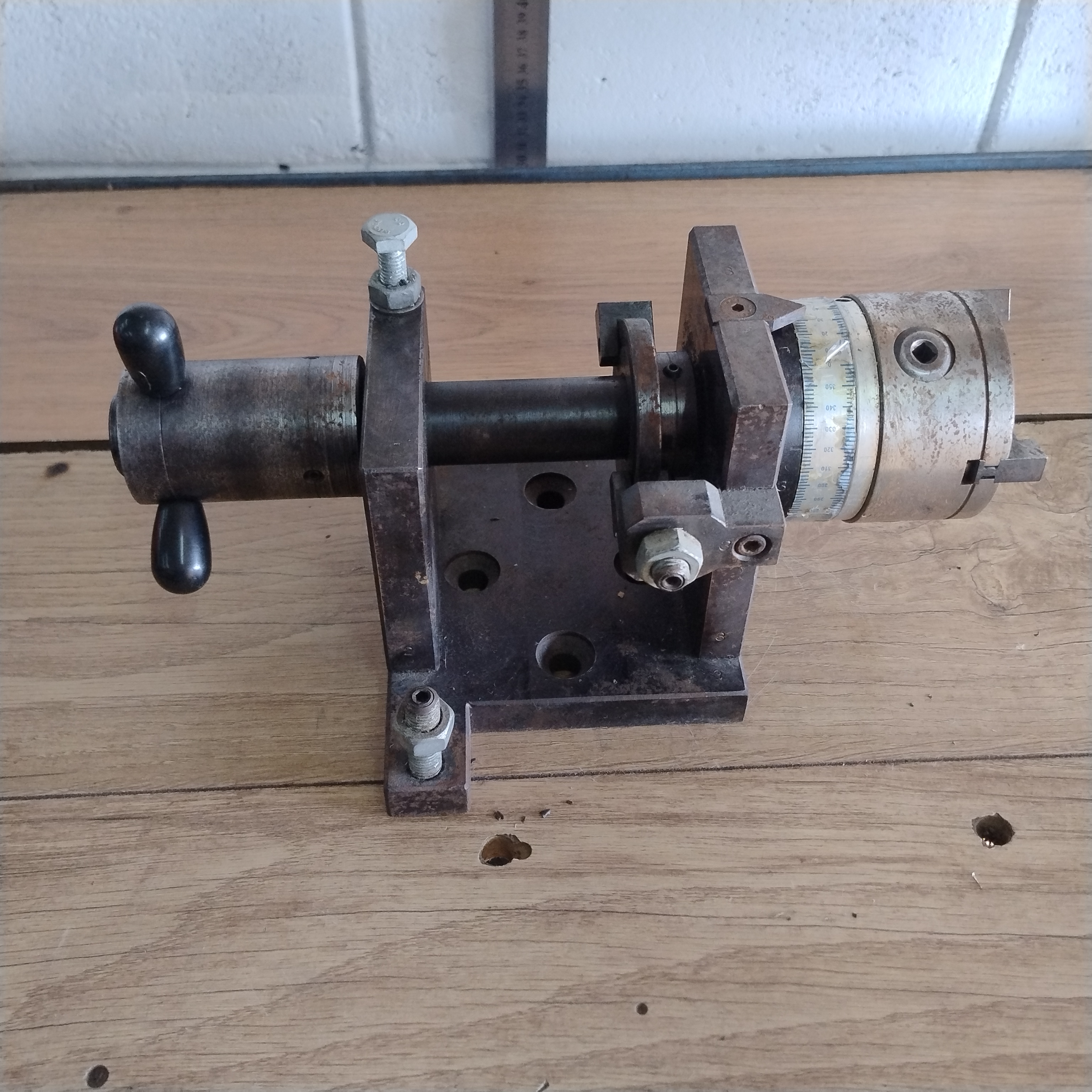 Cabeçote Divisor Universal Manual Tipo 4 Eixos