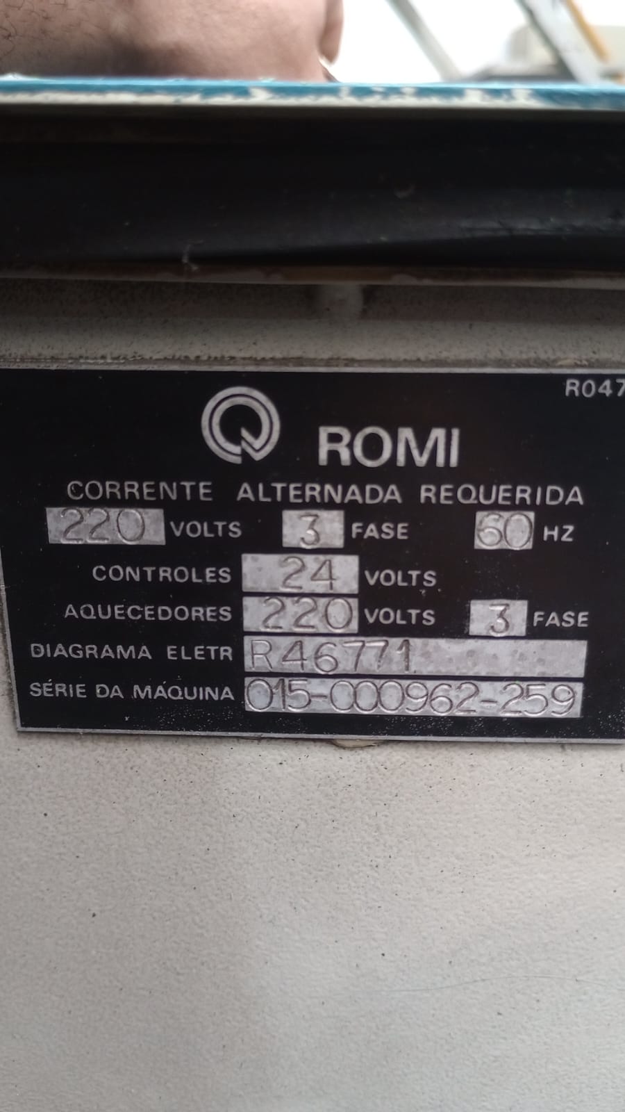 Injetora Romi Primax 800R ControlMaster 4