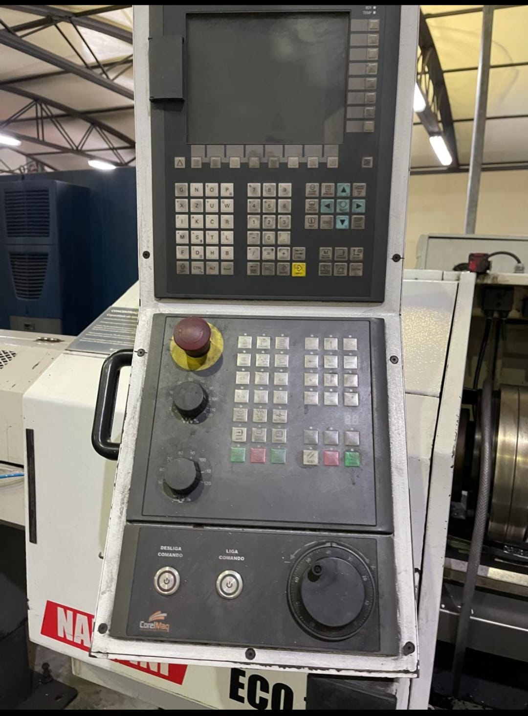 Torno Cnc Nardini ECO 14 Comando Siemens 