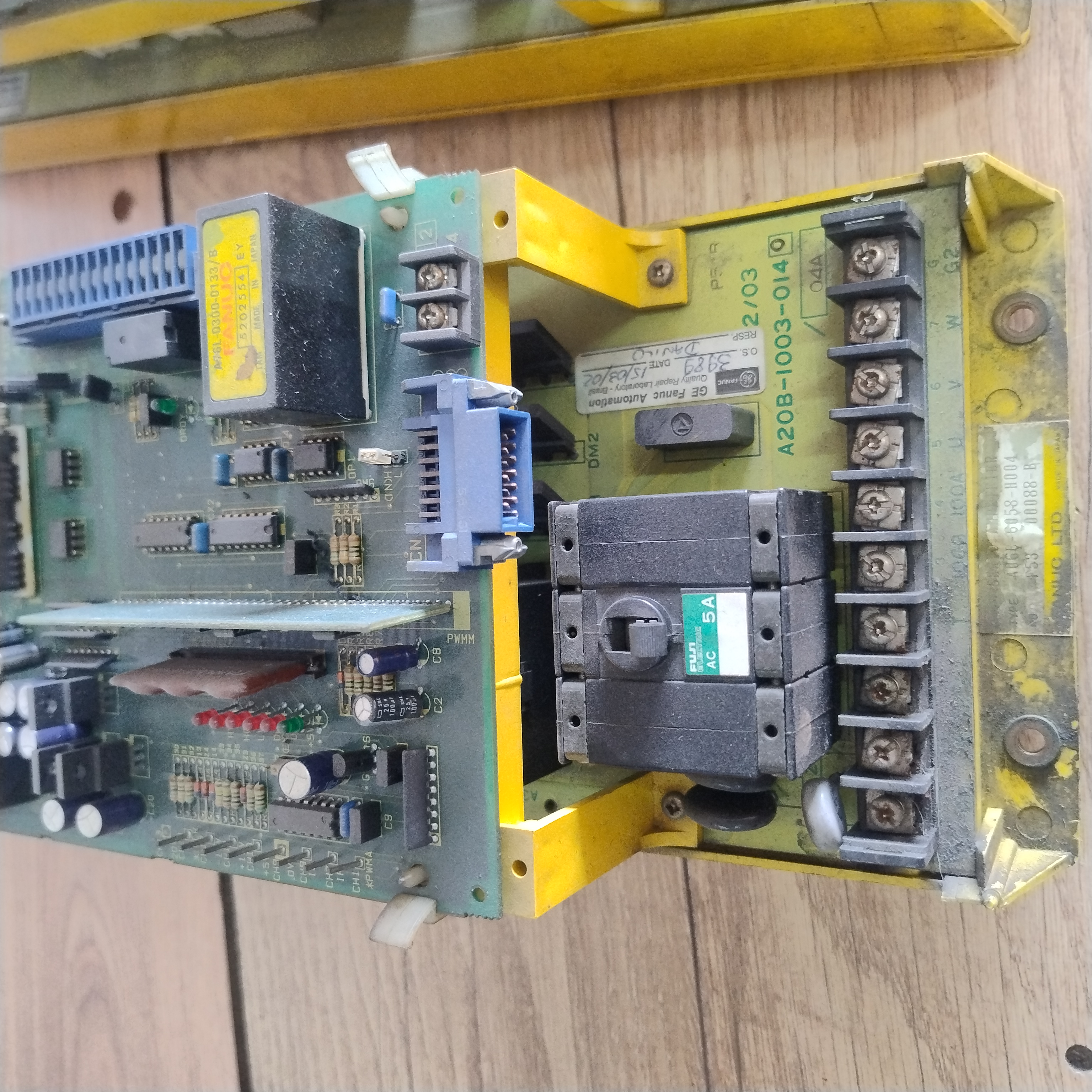 Placa de fonte de alimentação Fanuc A20B-1003-0140-01A