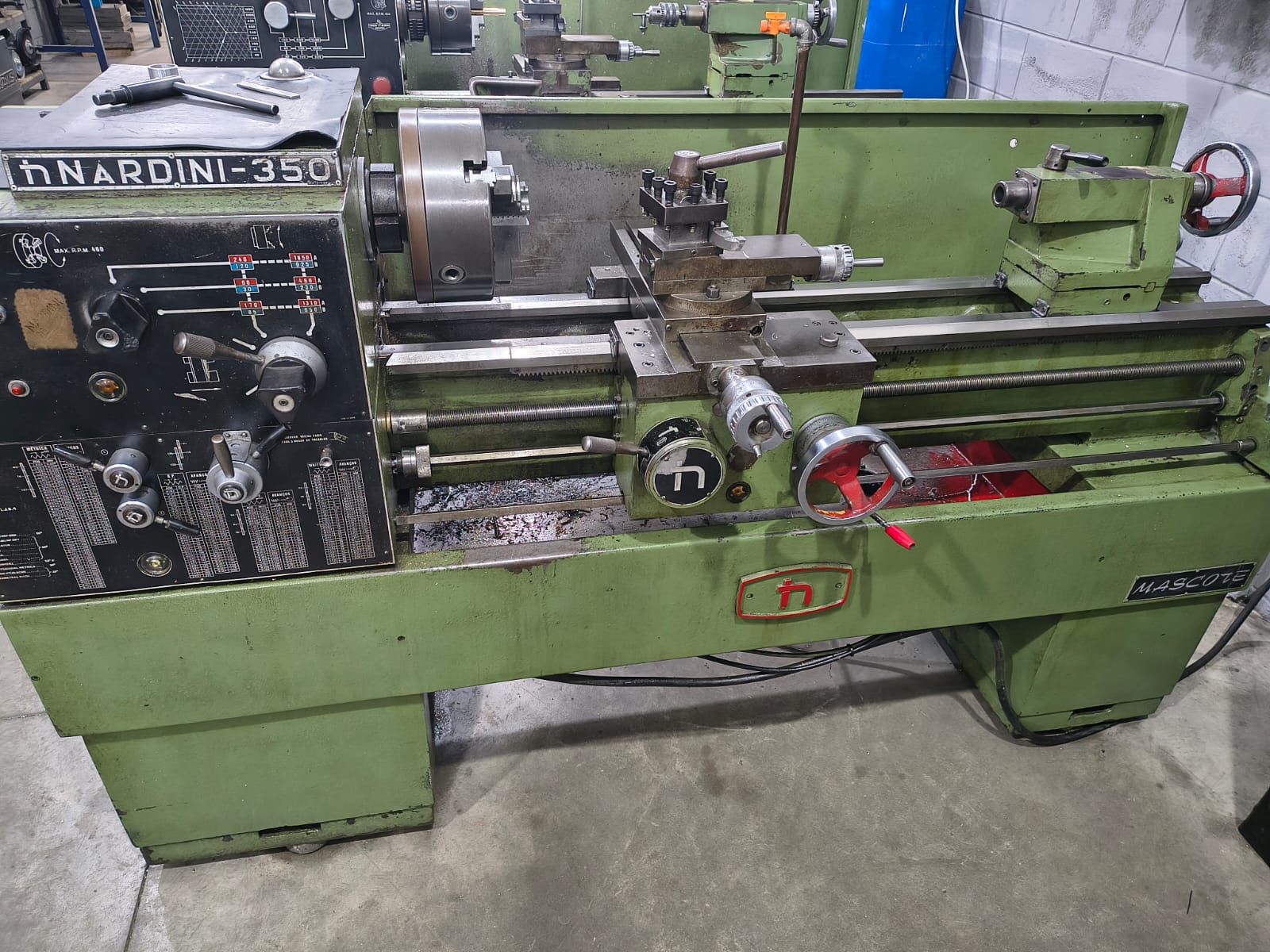 Torno Mecânico Mascote Nardini-350