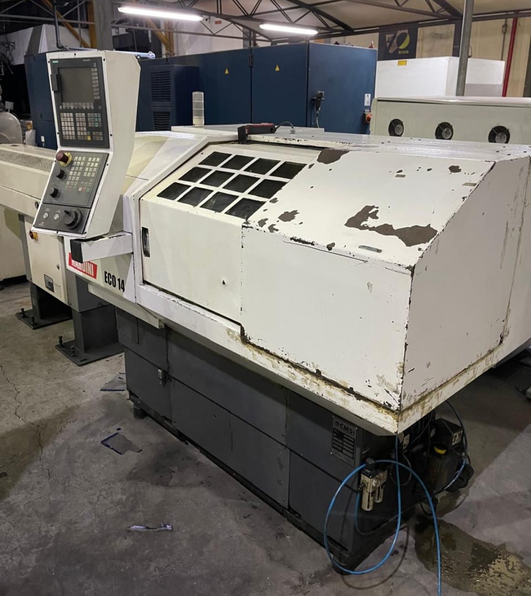 Torno Cnc Nardini ECO 14 Comando Siemens 