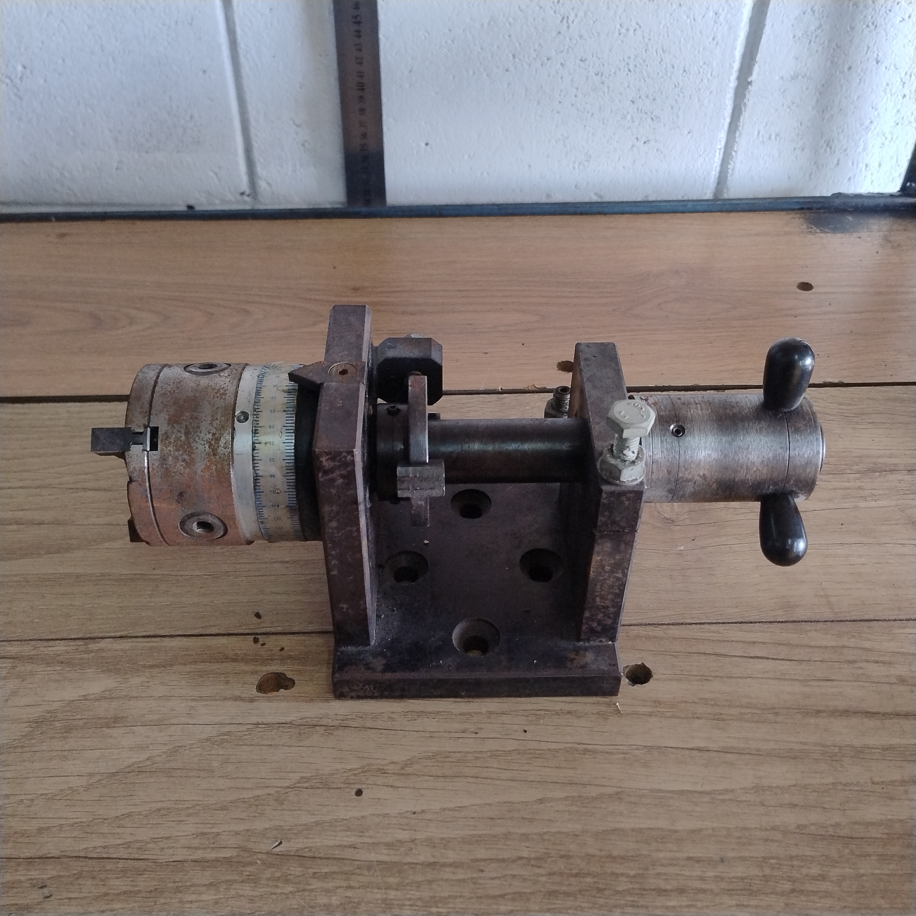 Cabeçote Divisor Universal Manual Tipo 4 Eixos
