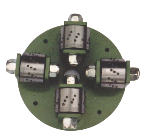PIATTO BOCCIARDATORE RULLI D.45/65 MM.