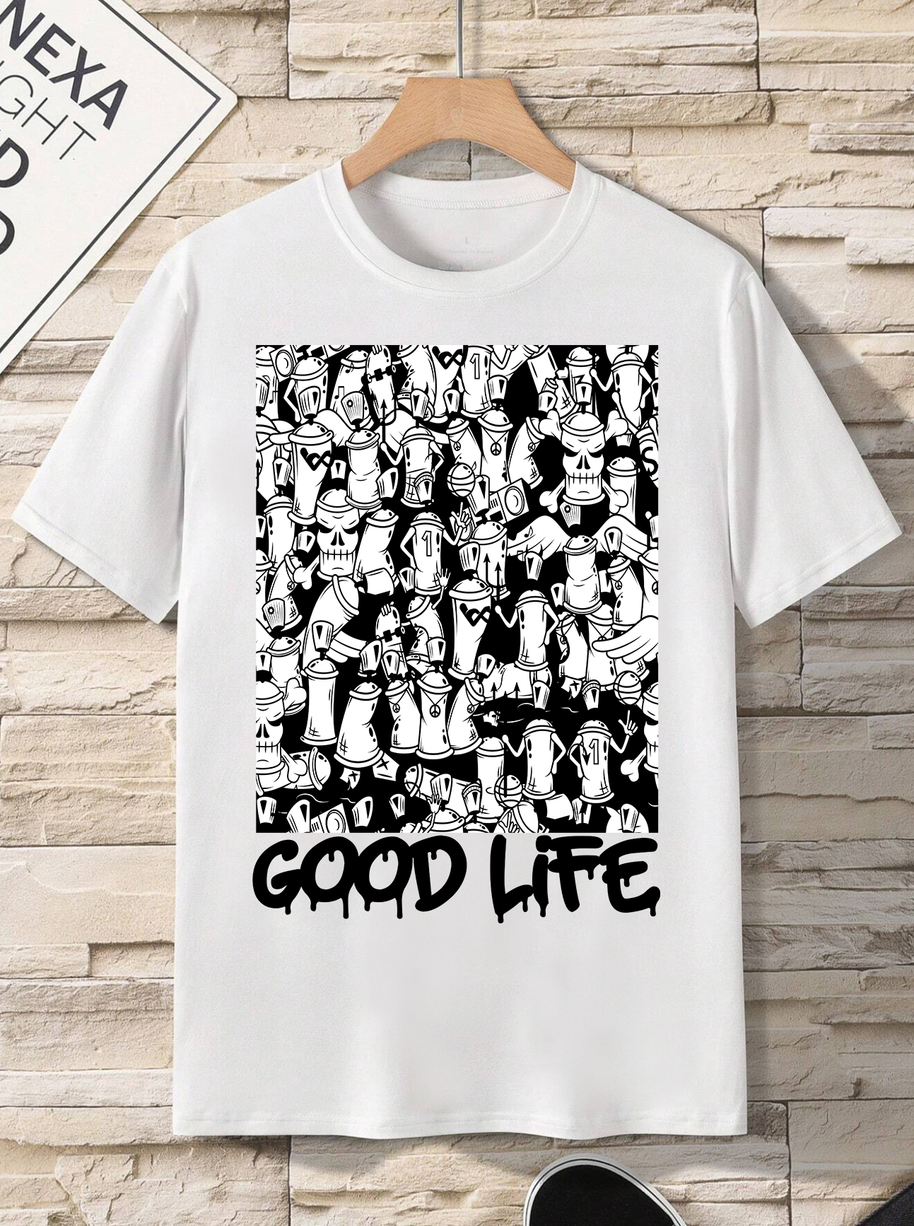 T-shirt Unisexe Good Life | Blanc