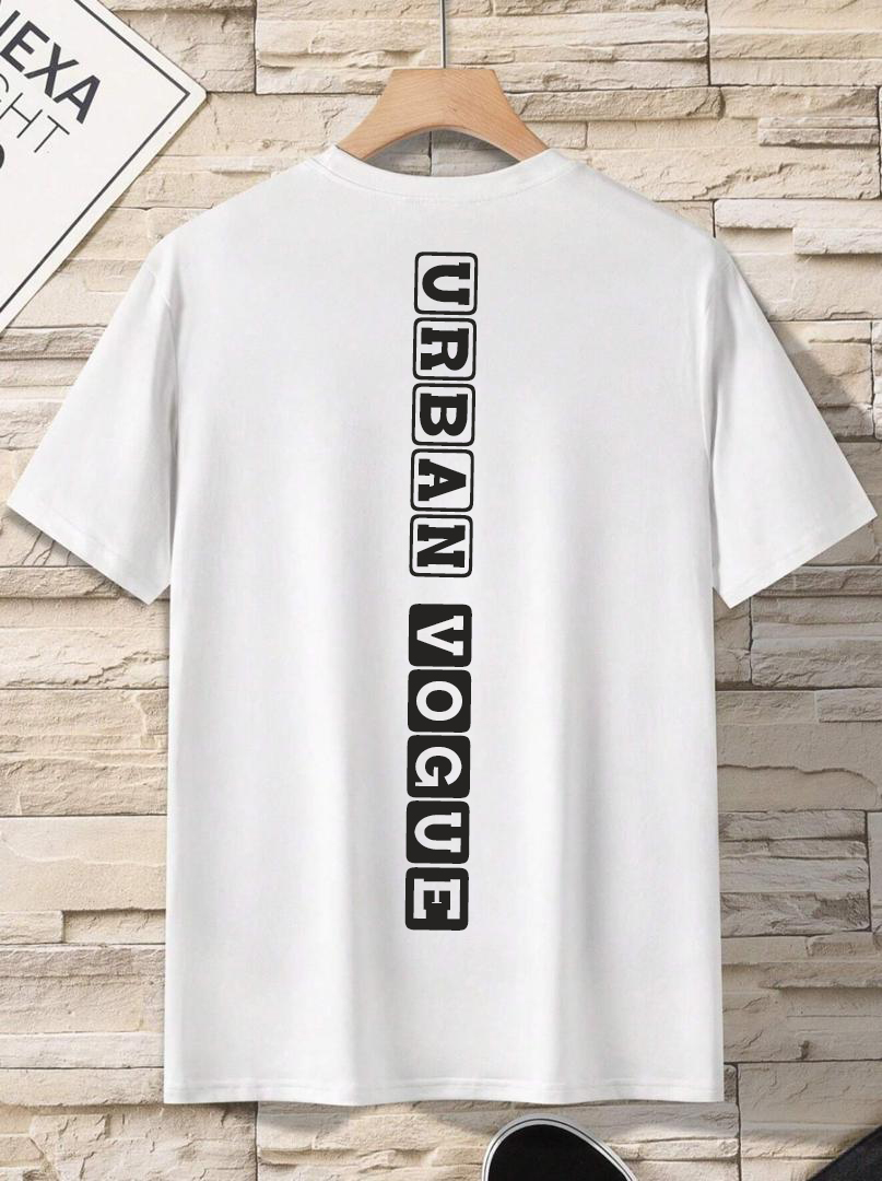 T-shirt Unisexe "Urban Vogue" – Streetwear | Blanc