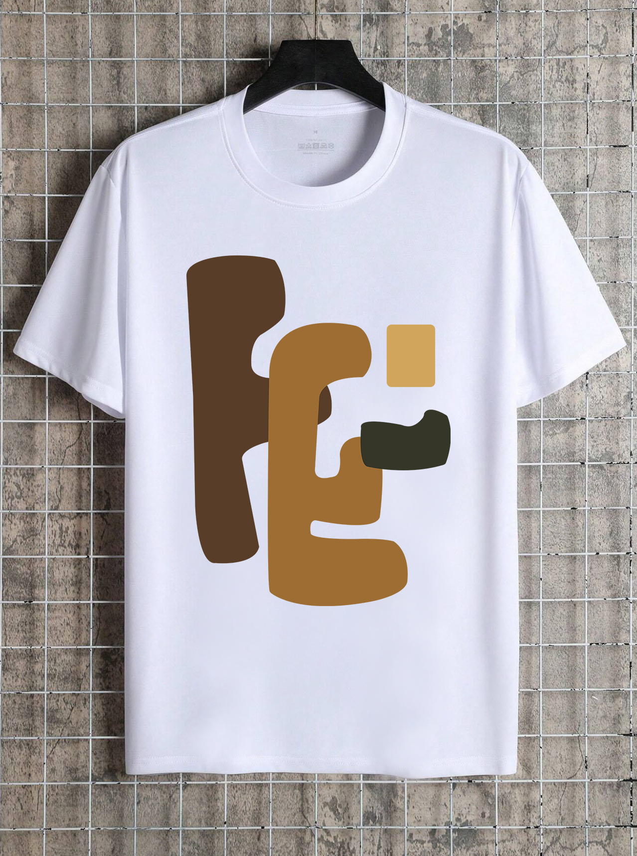 T-shirt Premium "FED" – Design Graphique Minimaliste | Blanc